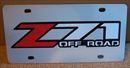 Chevrolet Z71 Off Road (red/mirror) S/S plate